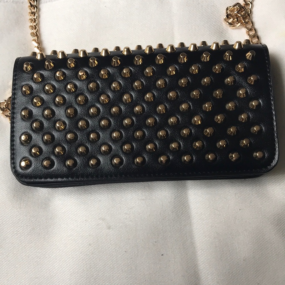 Gold Rhinestone purse - Picture 3 of 3